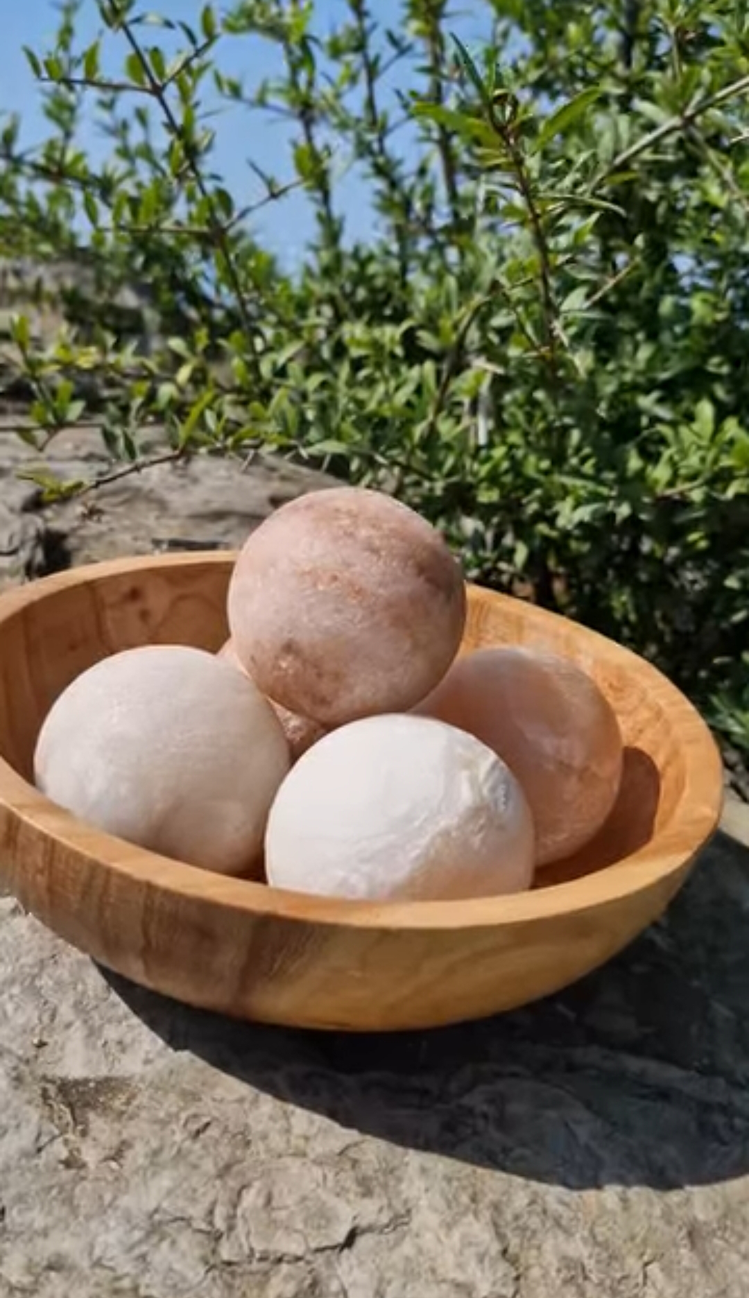 گوی نمک قطر (۶) مناسب ماساژ بدن و درمان گرفتگی عضلانی